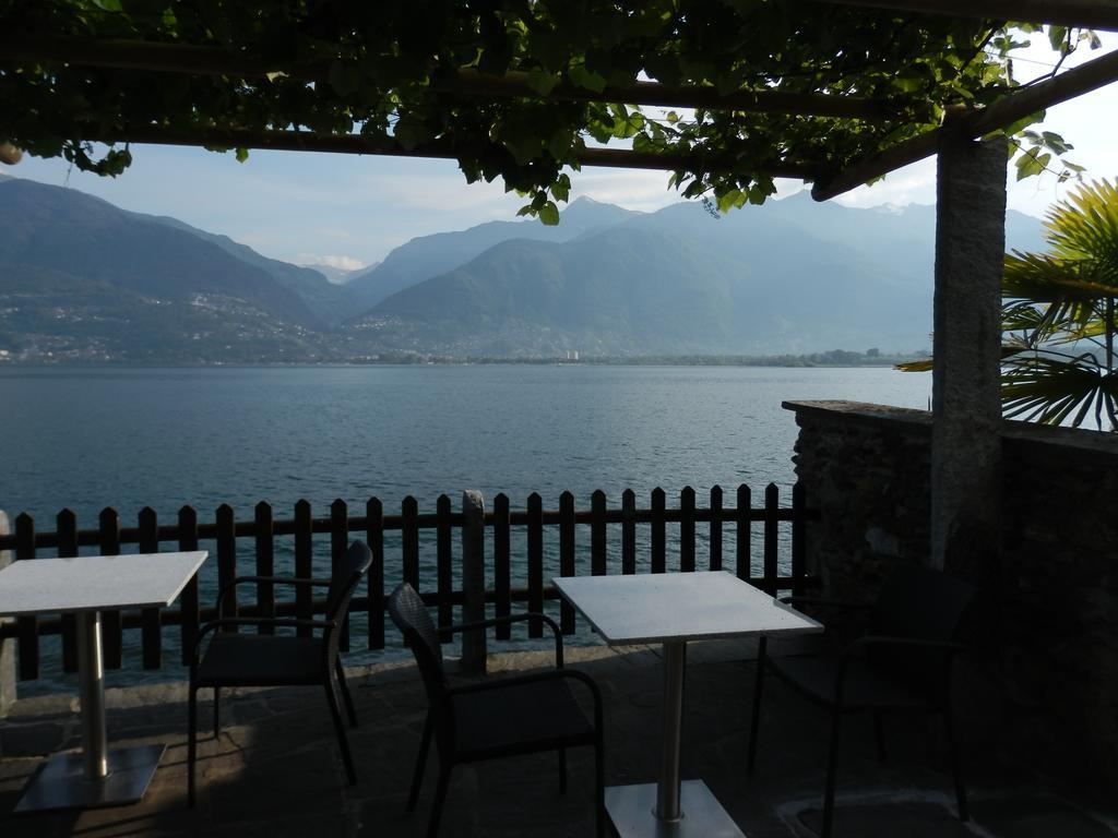 Luxerioeses Apartment 52 Viralago Mit Privatstrand Gambarogno Luaran gambar